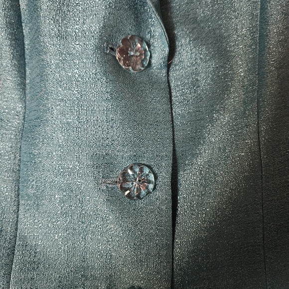 Le suit jade metallic 3 button blazer nwt - Picture 6 of 11